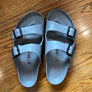 Gray Birkenstocks